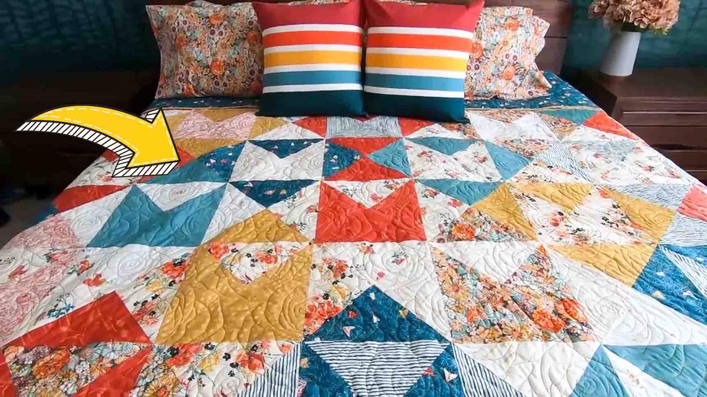 Fat Quarter Love Letter’s Quilt Tutorial