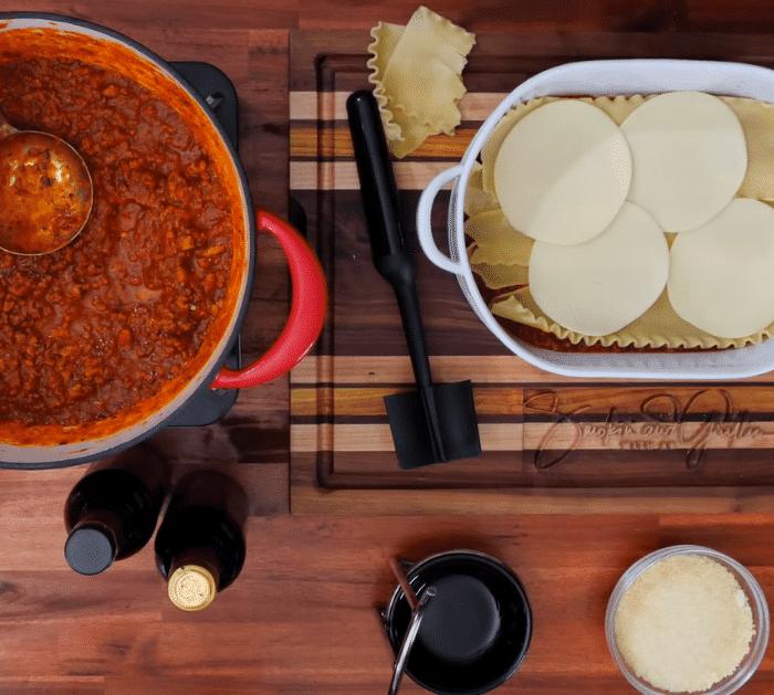 Meat Lovers Lasagna Instructions