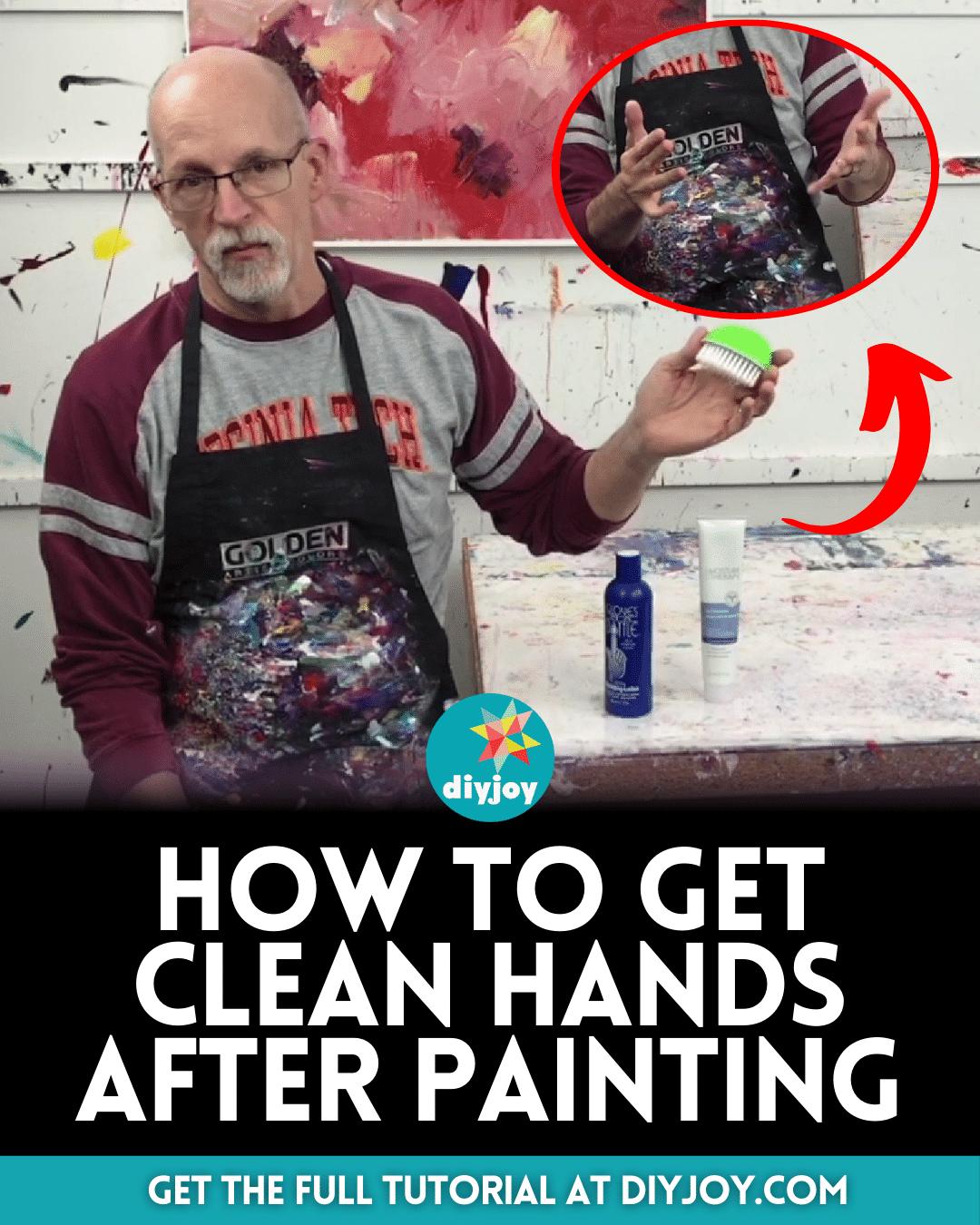 How to Get Clean Hands After Painting