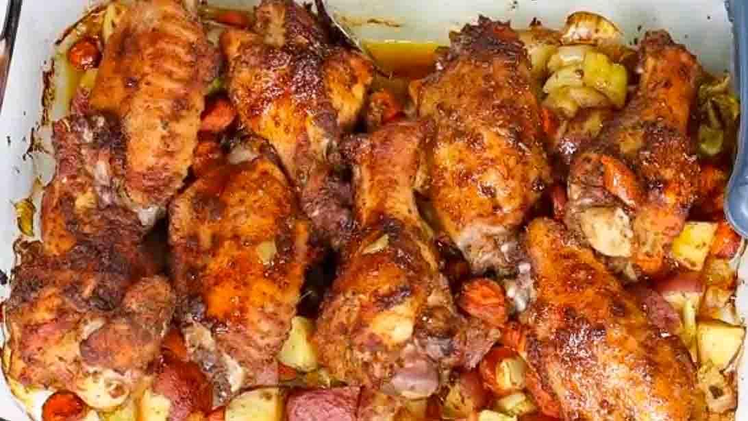 Juicy Baked Turkey Wings Recipe