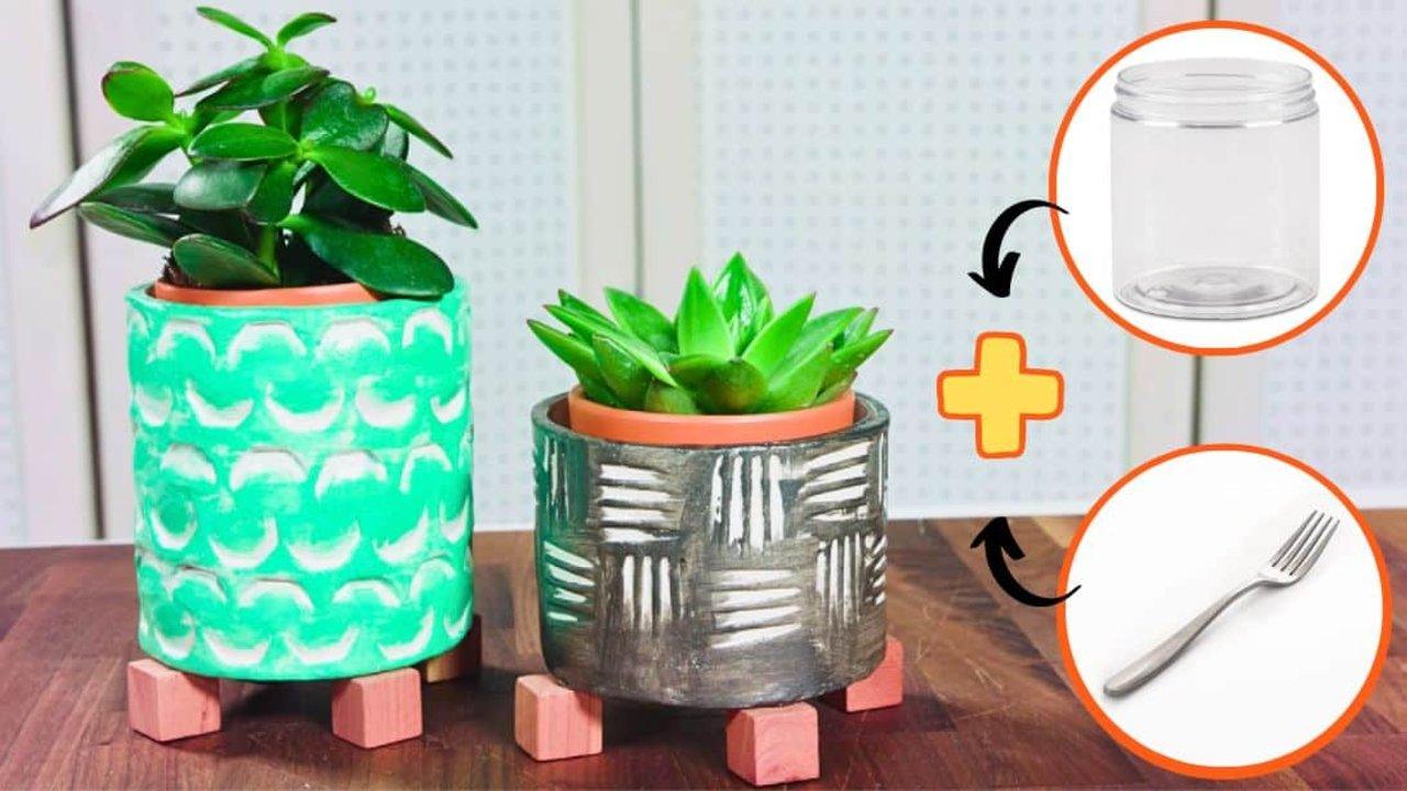 How to Repurpose an Old Glass Jar Into a DIY Planter