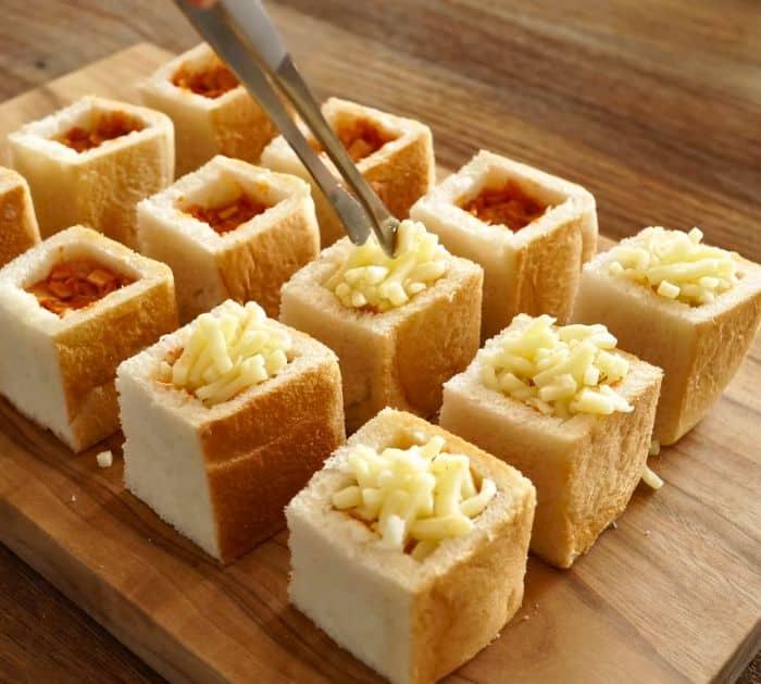 Super Crispy Cube Potato Pizza Ingredients