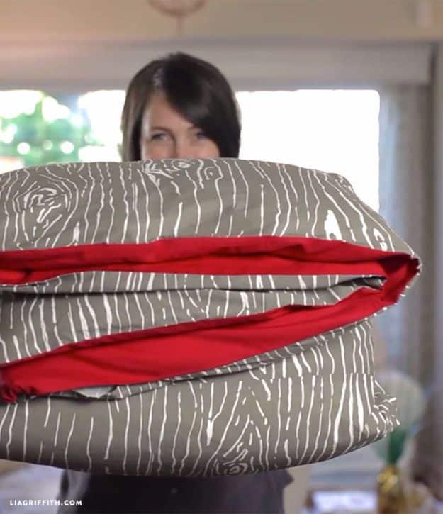 Sew A Duvet Cover, forgiving of small mistakes along the way and a keepsake worth handing down for years