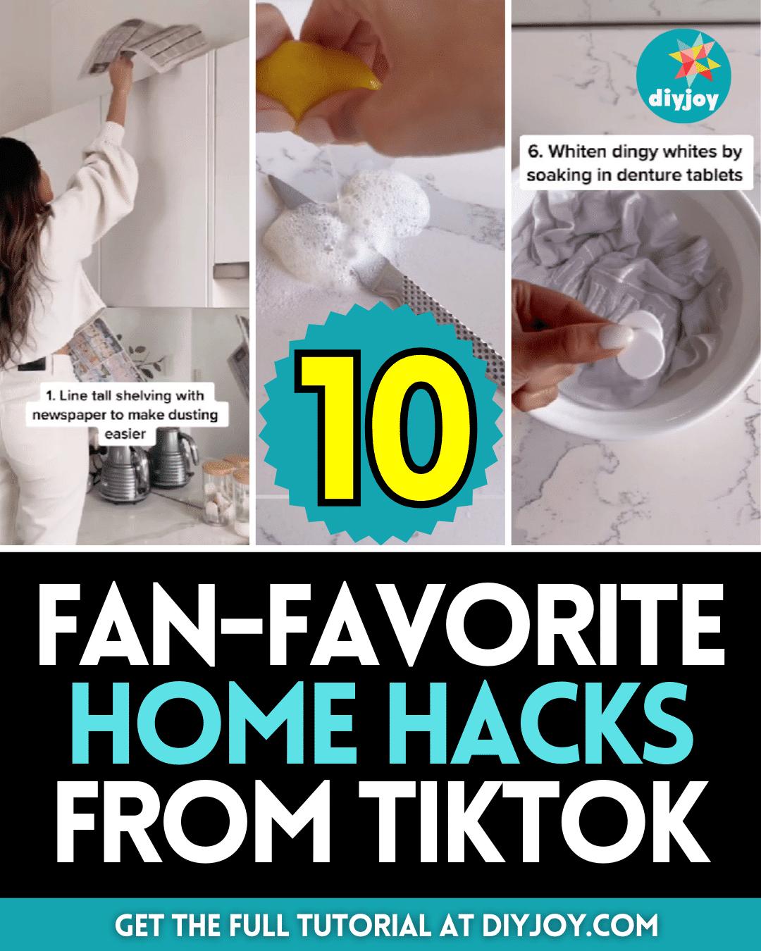 10 Fan-Favorite Home Hacks from TikTok