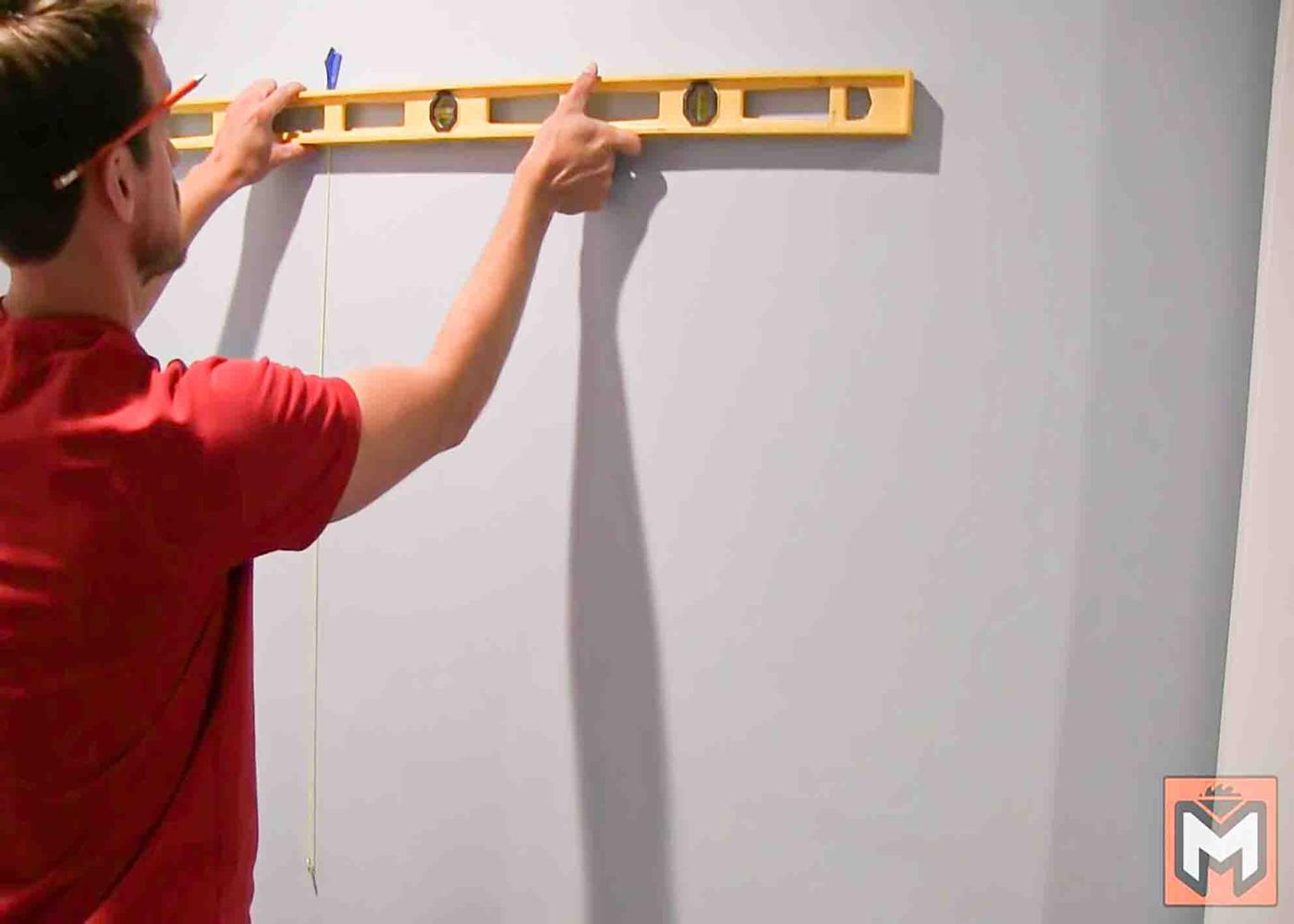 Finding wall studs by using a refrigerator magnet