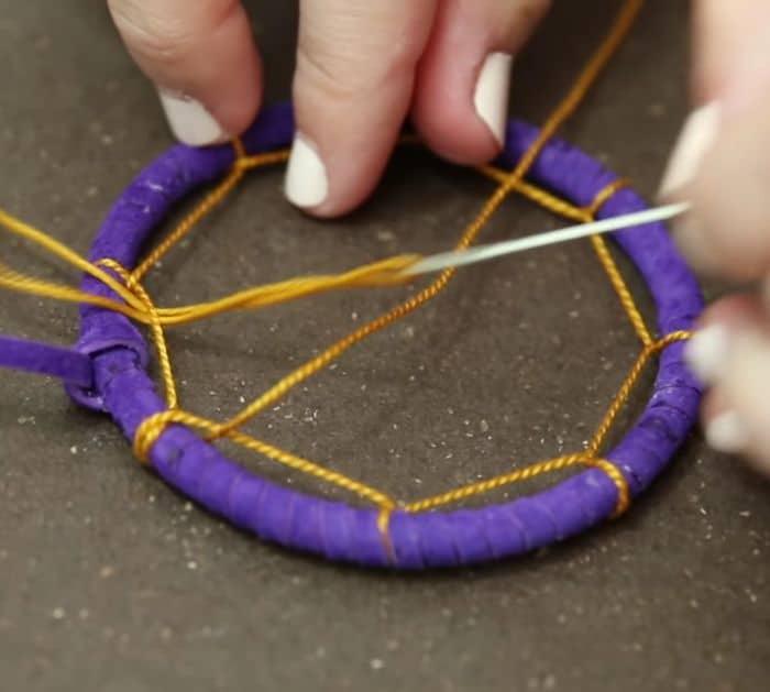 Easy Whimsical DIY Owl Dreamcatcher Tutorial