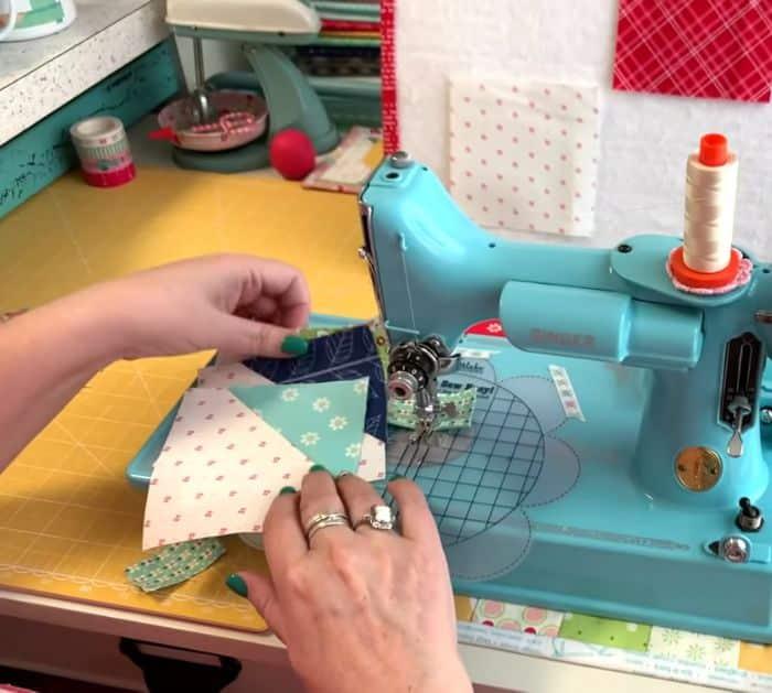 Easy to Sew Criss-Cross Star Quilt Block