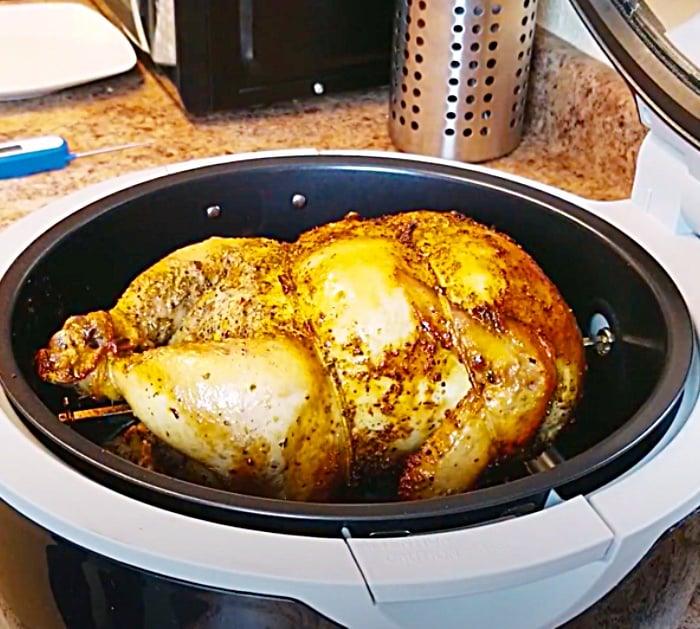 Turbo Air Fryer Rotisserie Chicken - Easy Air Fryer Chicken