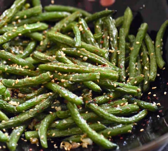 Garlic Green Beans (Restaurant Style Recipe) Instructions