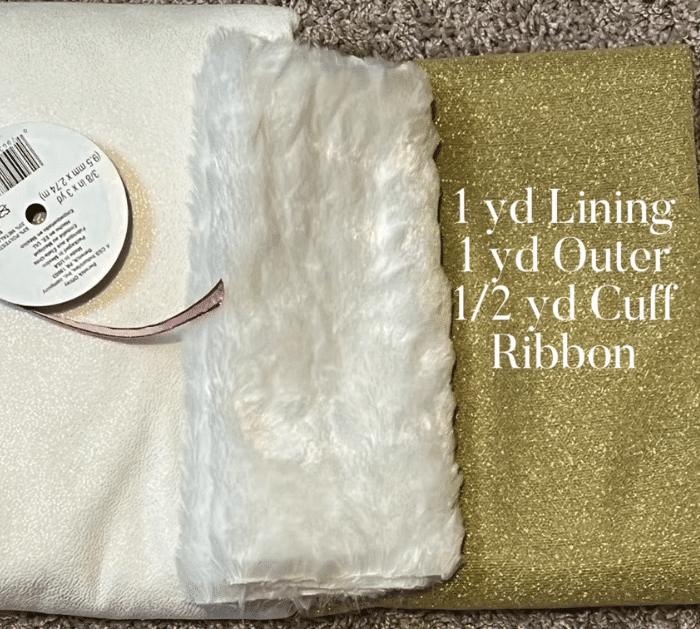 Materials for Christmas Stockings