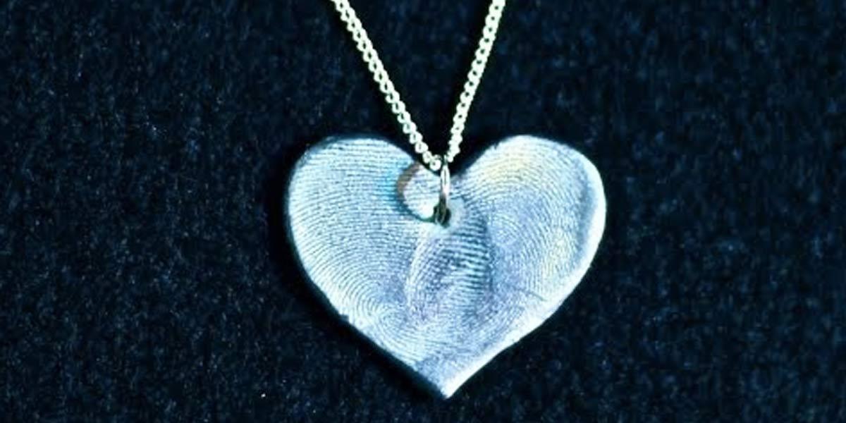 Fingerprint Heart Art