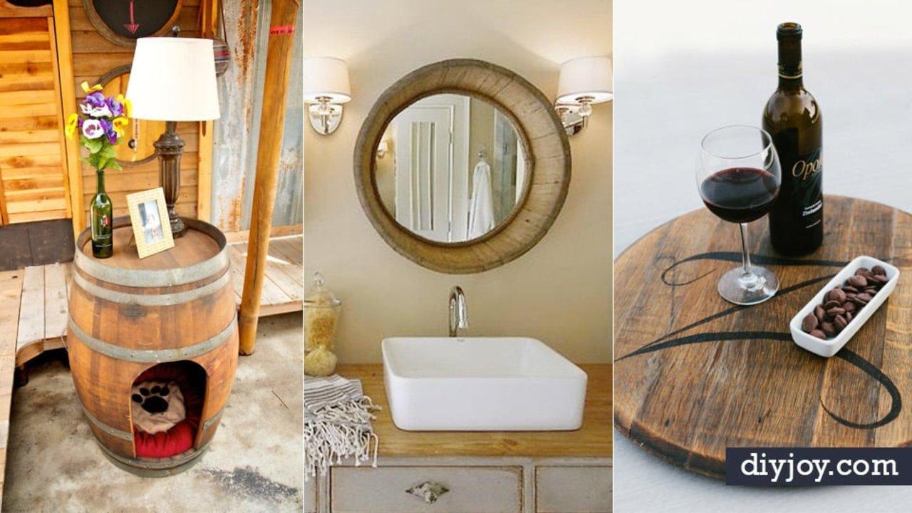 20 DIY Old Barrel Ideas for Home and Garden