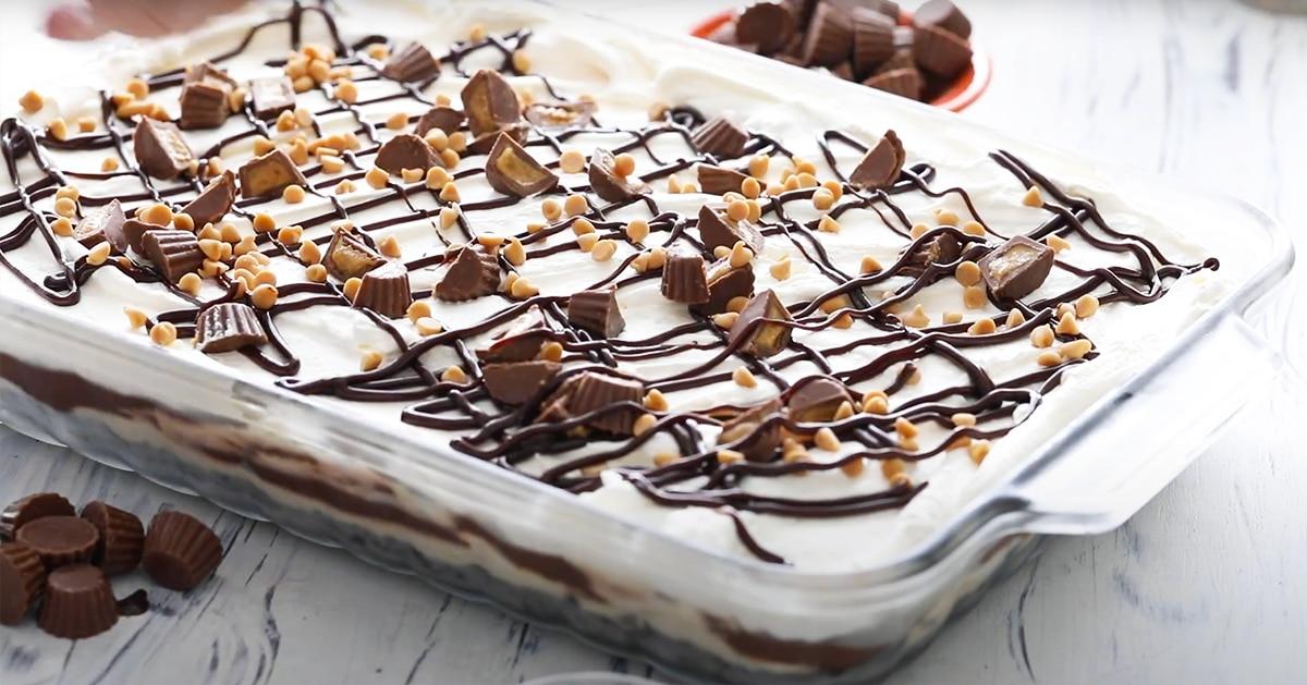 Peanut Butter Lasagna Dessert Recipe