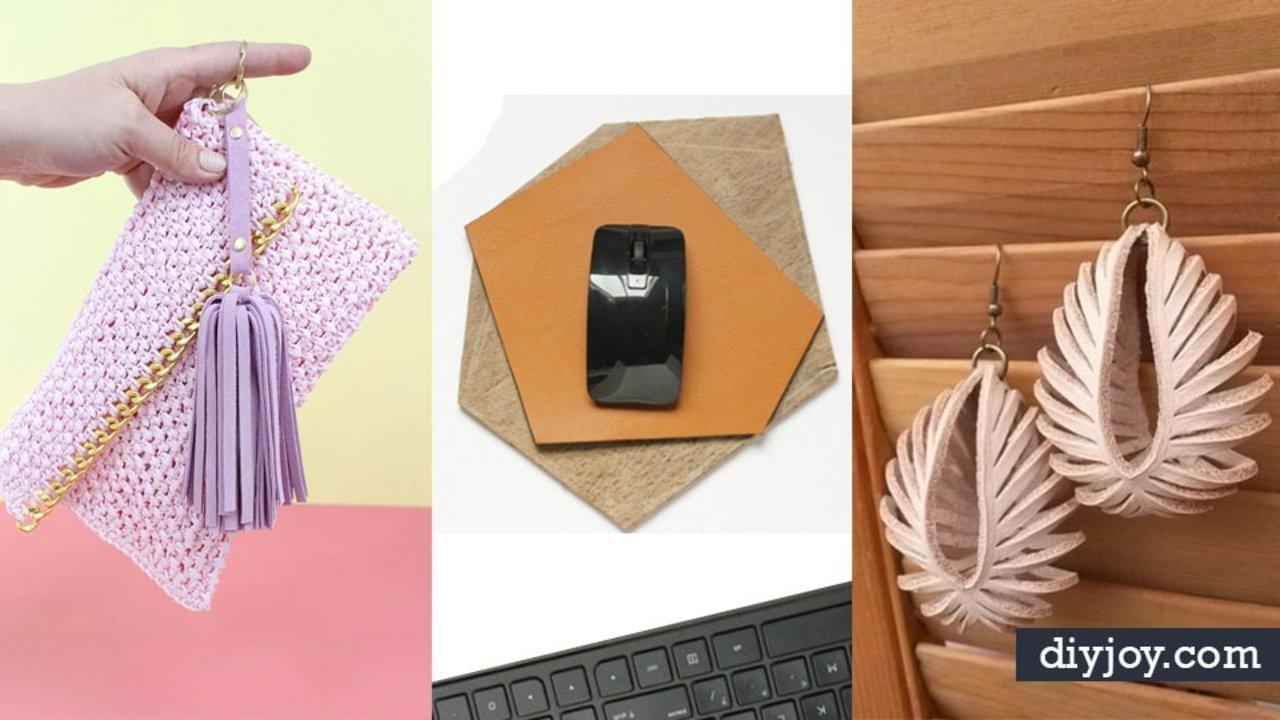 31 Creatively Cool Leather Crafts
