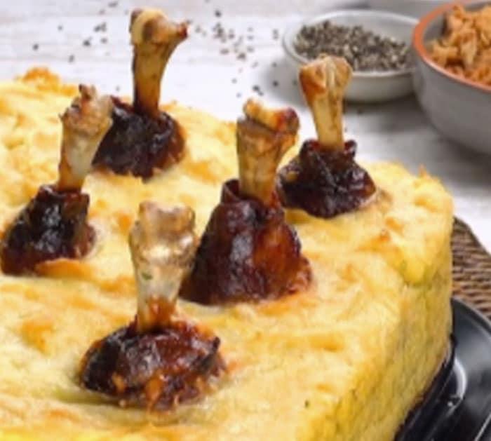 Chicken Leg Pie Dinner Recipe - Easy Recipes