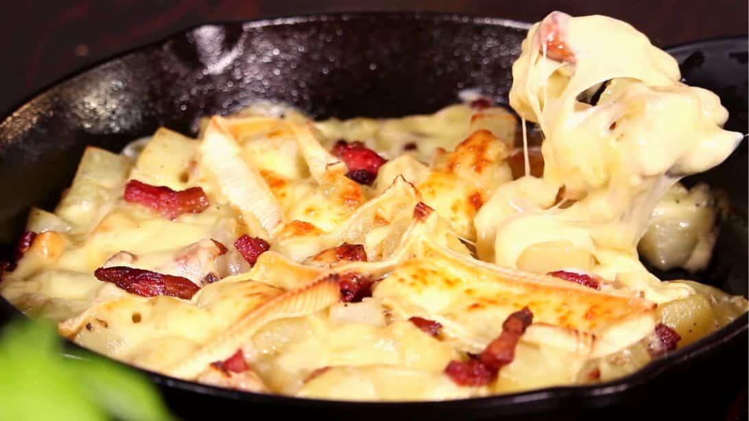Easy & Delicious Double Cheese Potato Skillet Recipe