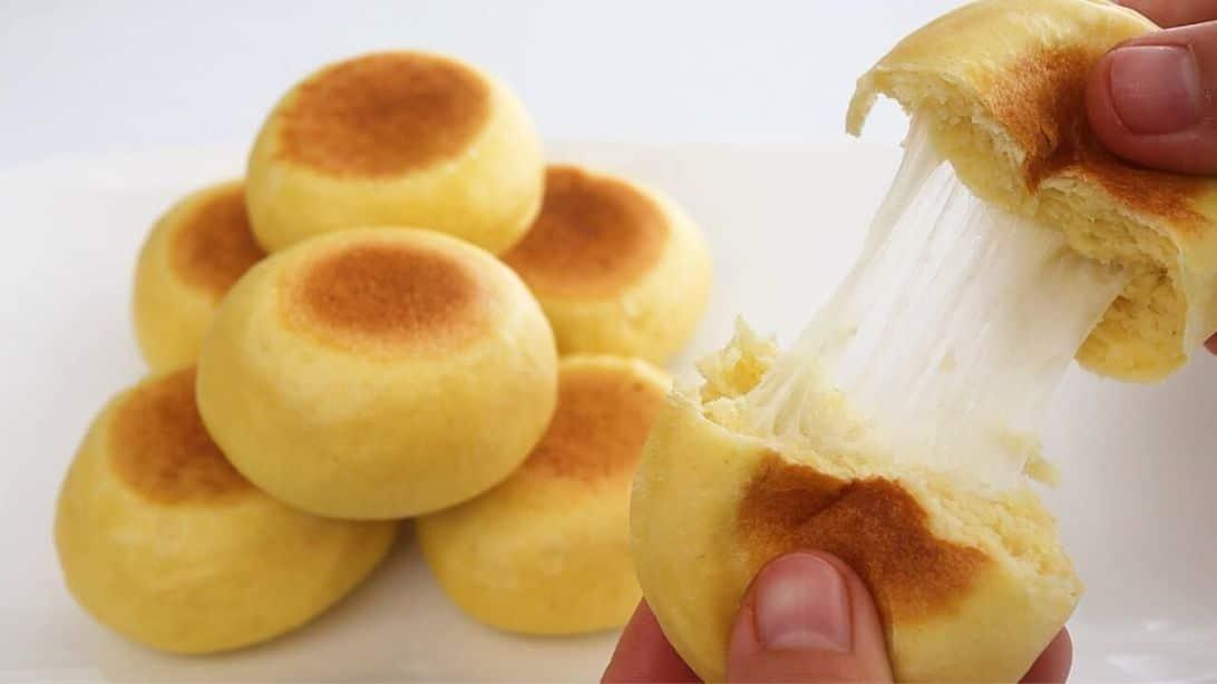 No-Bake Soft and Fluffy Cheese Bread
