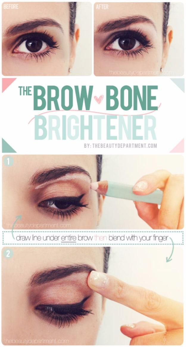 Secret Eye Lift, speedy enough to squeeze in before walking out the door and an upgrade that costs almost nothing to pull off