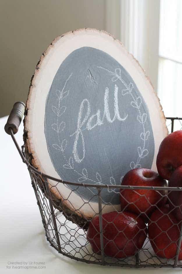 DIY ChalkBoard Sign, a homemade gift, simple to scale to fit almost any space and a project worth showing off