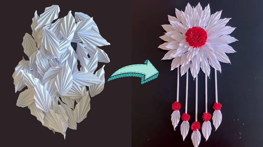 Beautiful DIY Wallpaper Decor