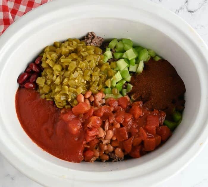 Slow Cooker Wendy's Chili Copycat Recipe Instructions