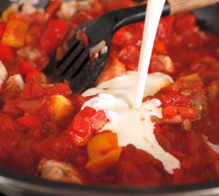 Chicken Bacon Pasta Bake Ingredients