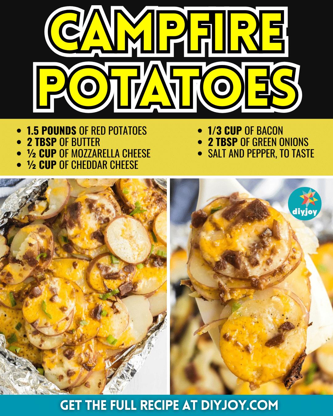 Super Easy Campfire Potatoes Recipe