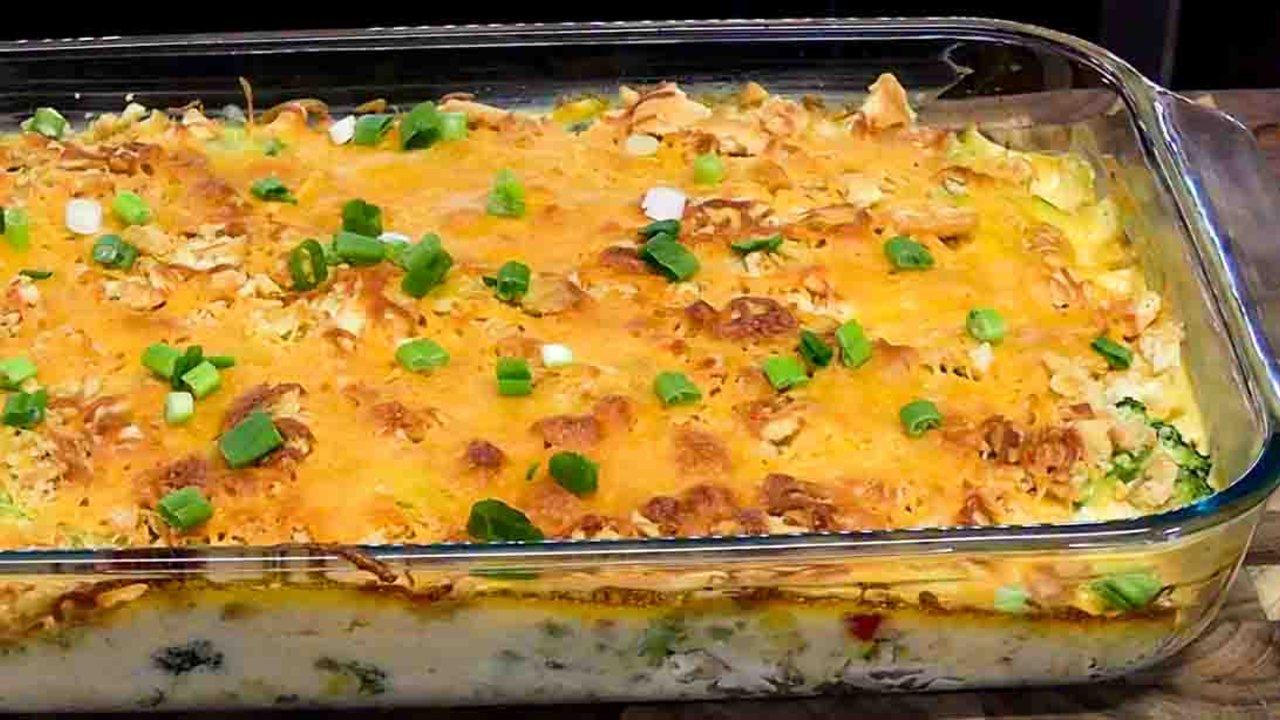 Chicken Au Gratin Casserole Recipe