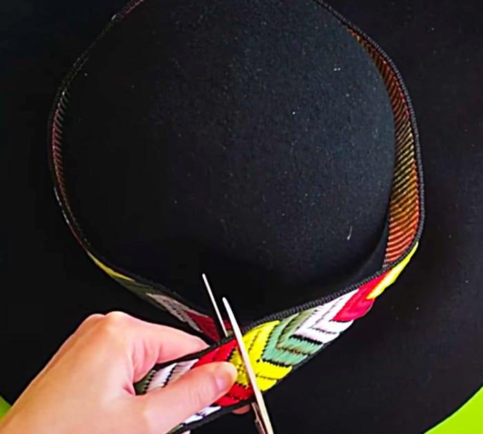 Measure Hat Too make A Boho Hatband