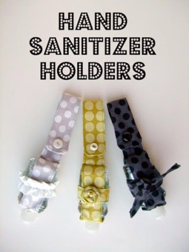 Hand Sanitizer Holders, simple enough for a first weekend project and a look that gets noticed the moment guests walk in