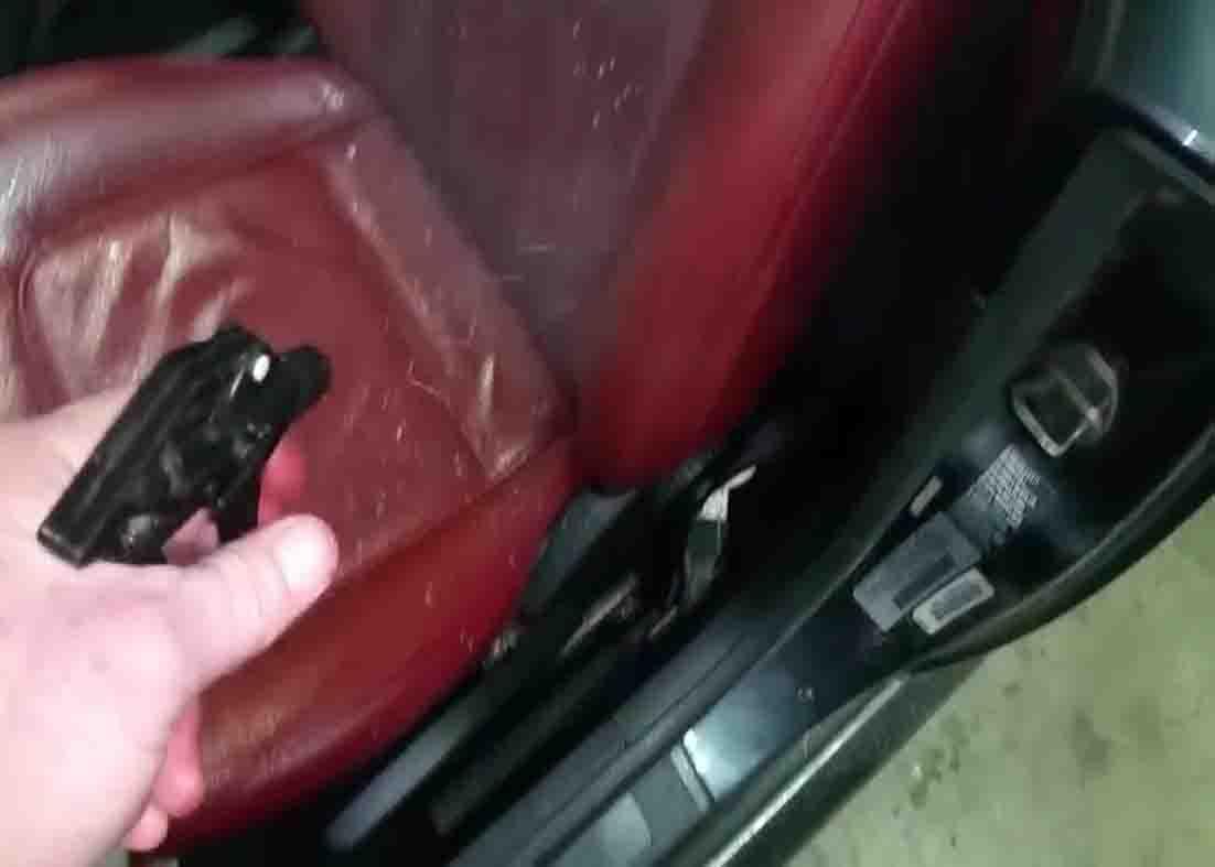 Spraying some leather conditioner to the leather seats so they will last