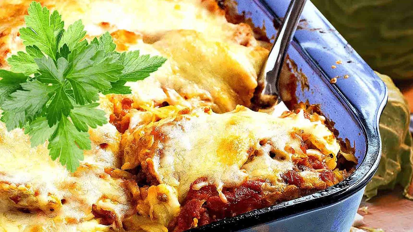 Ground Pork and Cabbage Casserole Recipe