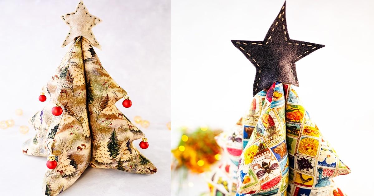 DIY Fabric Christmas Tree