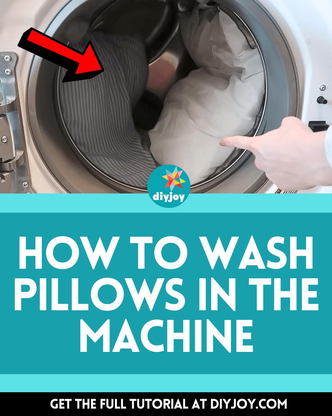 Learn This Must-Try Brilliant Pillow Washing Hack
