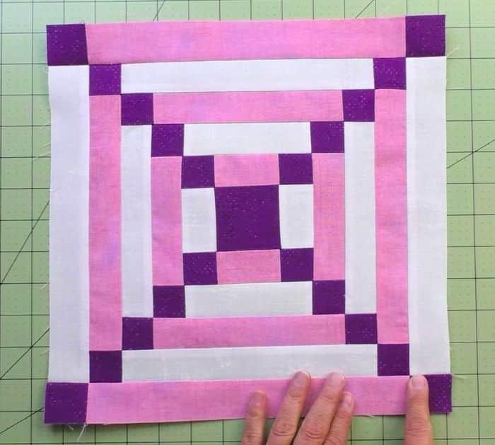 How to Sew a Blow Me a Kiss Quilt Block