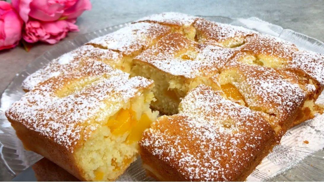 Quick and Easy Peach Cake Recipe