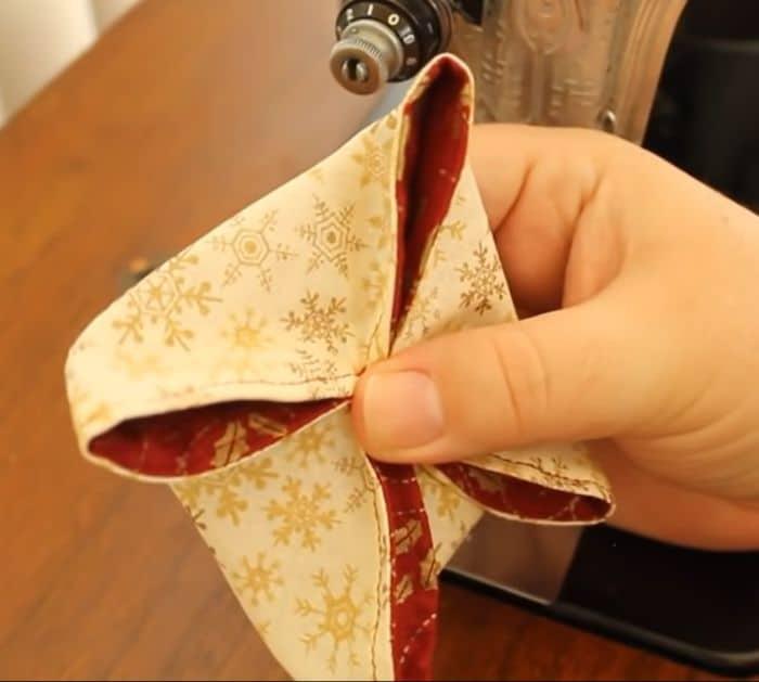 How to Make Folded Fabric Ornaments