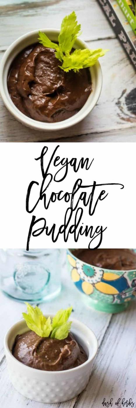 Low Sugar Dessert Recipes - Vegan Chocolate Pudding - Healthy Desserts and Ideas for Healthy Sweets Without Much Sugar - Raw Foods and Easy Clean Eating Dessert Tips, Keto Diet Sna
