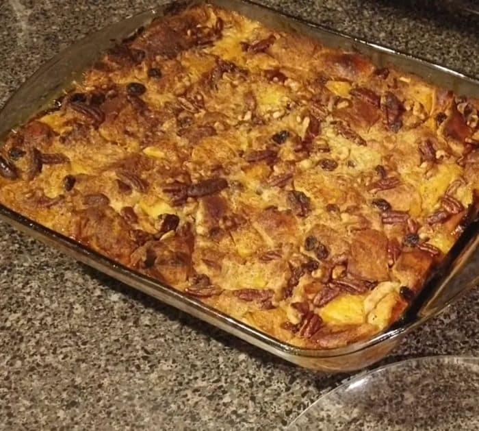 Easy To Make Southern Style Bread Pudding