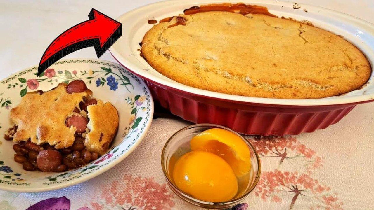Inexpensive & Simple Hot Dog Casserole Recipe