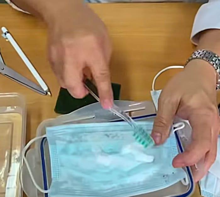 How to Clean Face Masks At Home - Use Soap and hot water to sterilize a face mask