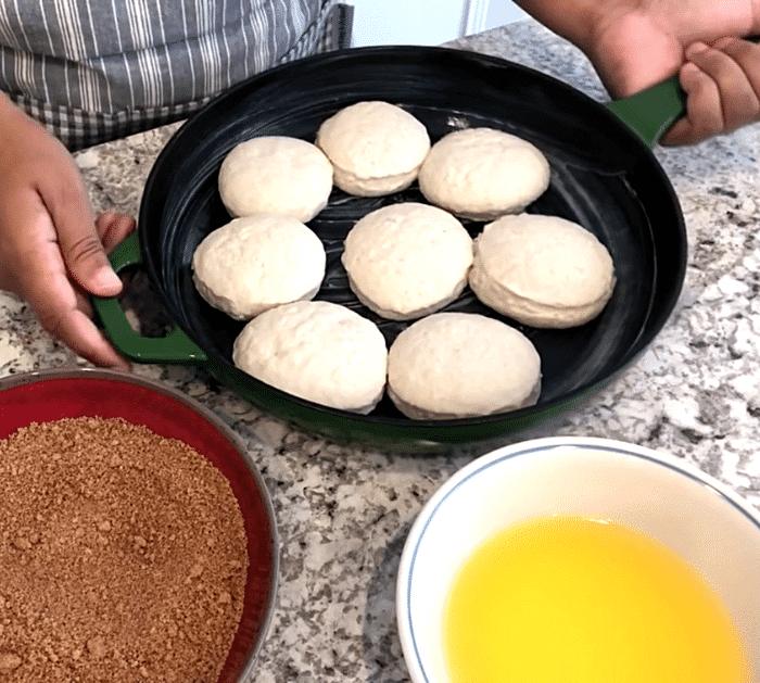 Skillet Apple Pie Biscuits Recipe Ingredients