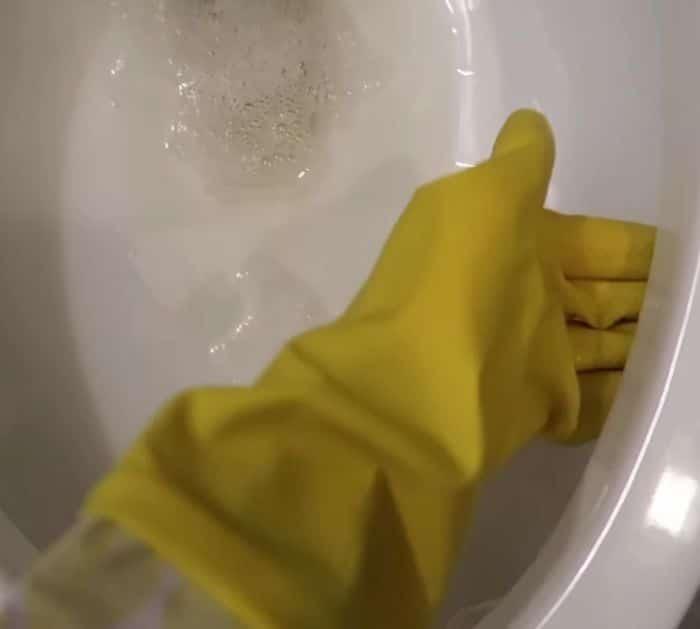 Cheap Pine Sol Toilet Cleaning Trick