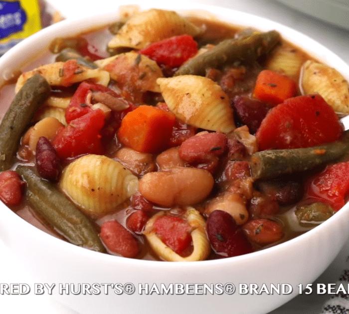 How to Make Crockpot 15 Bean Minestrone