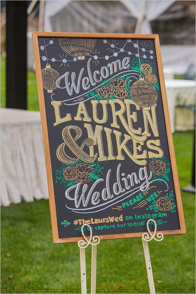 Chalkboard Welcome Sign, easy enough for a first try at home and one of the more popular picks from this roundup
