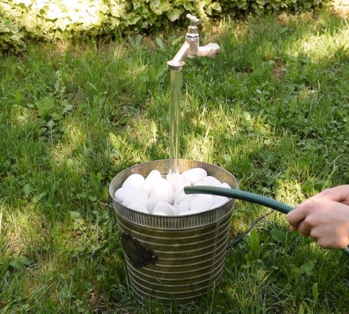 Easy DIY Floating Faucet Fountain Tutorial