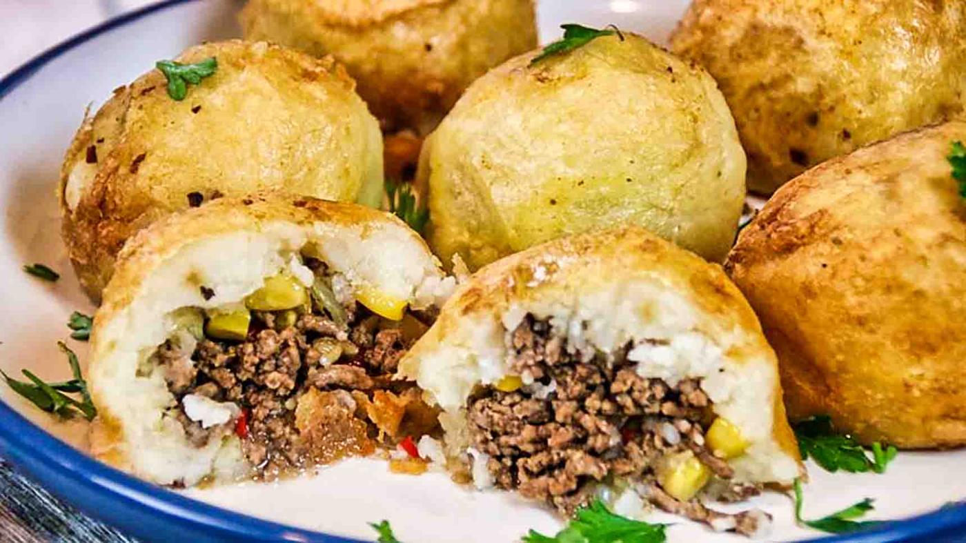 Stuffed Mashed Potato Bites Recipe