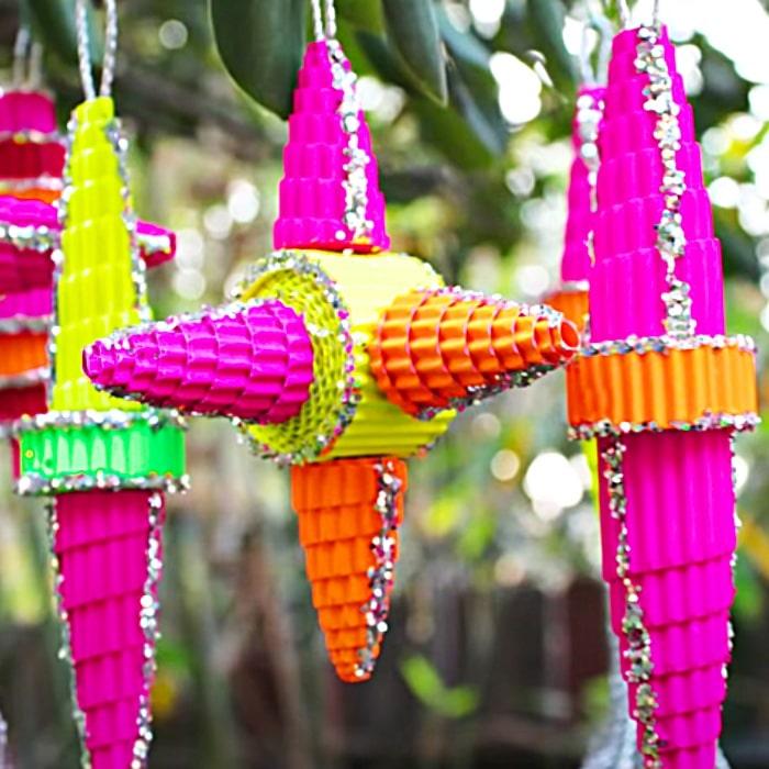 How To Make A Cardboard Ornament - DIY Ornaments - Cardboard Creations