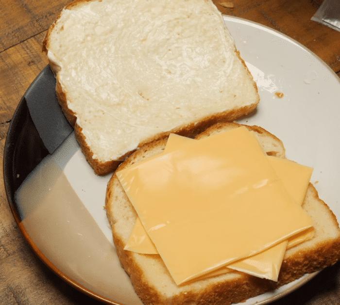 Air Fryer Grilled Cheese Sandwich Instructions