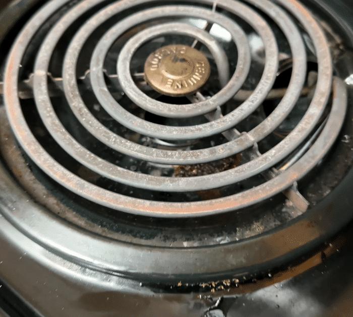 Easy Electric Coil Cooktops Cleaning Hack